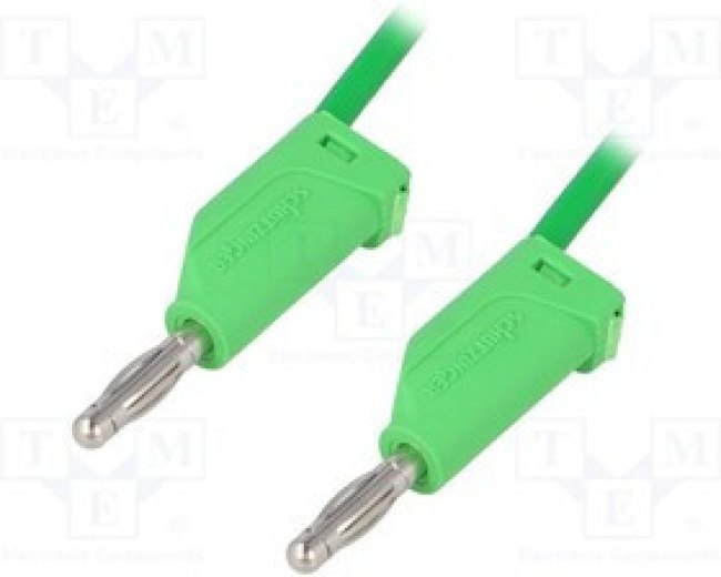 MFK15150-GN, Измерительный провод, 70ВDC, 33ВAC, 16А, с осевым гнездом 4м