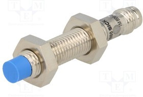 IME08-04NPSZT0S, Датчик: индуктивный, Конф.выхода: PNP / NO, 0-4мм, 10-30ВDC, М8