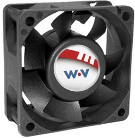 DC0602512J2B-2T0, AXIAL FAN, 60MM, 12VDC, 17.1CFM, 26DBA