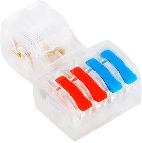 Строительно-монтажный быстроразъемный кабельный зажим, 2-4 полюсов (SBE-tcwcc-4)