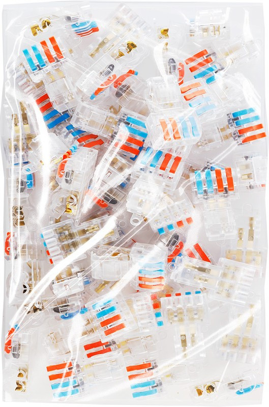 Строительно-монтажный быстроразъемный кабельный зажим, 2-4 полюсов (SBE-tcwcc-4)