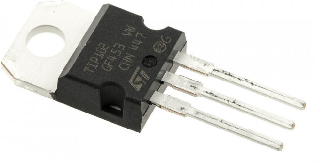 TIP102, Транзистор NPN Darlington 100В 8А [TO-220]
