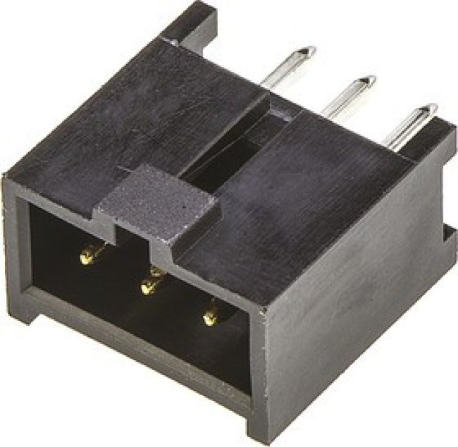 90136-1203, C-Grid III Series Straight Through Hole PCB Header, 3 Contact(s), 2.54mm Pitch, 1 Row(s), Shrouded 90136-1203, C-Grid III Series Straight Through Hole PCB Header, 3 Contact(s), 2.54mm Pitch, 1 Row(s), Shrouded
