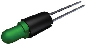 SSS-LX3054GD-250B, Светодиод, Зеленый, Сквозное Отверстие, T-1 (3mm), 20 мА, 2.2 В, 565 нм