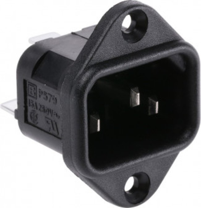 PX0579/63, Flush-type Device Plug, C14, 250V