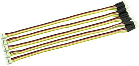 Grove - 4 pin Male Jumper to Grove 4 pin Conversion Cable (5 PCs per Pack), Набор проводов соедините Grove - 4 pin Male Jumper to Grove 4 pin Conversion Cable (5 PCs per Pack), Набор проводов соедините