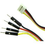 Grove - 4 pin Male Jumper to Grove 4 pin Conversion Cable (5 PCs per Pack), Набор проводов соедините Grove - 4 pin Male Jumper to Grove 4 pin Conversion Cable (5 PCs per Pack), Набор проводов соедините