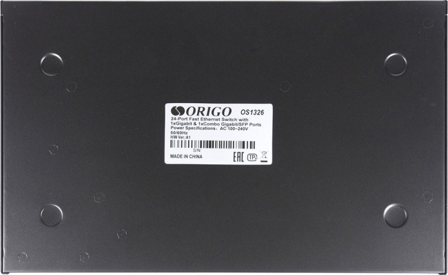 Origo OS1326/A1A, Коммутатор