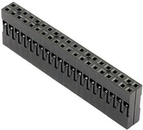 BLD-40 (DS1071-2x20), Гнездо на кабель 2х20 с контактами 2.54мм