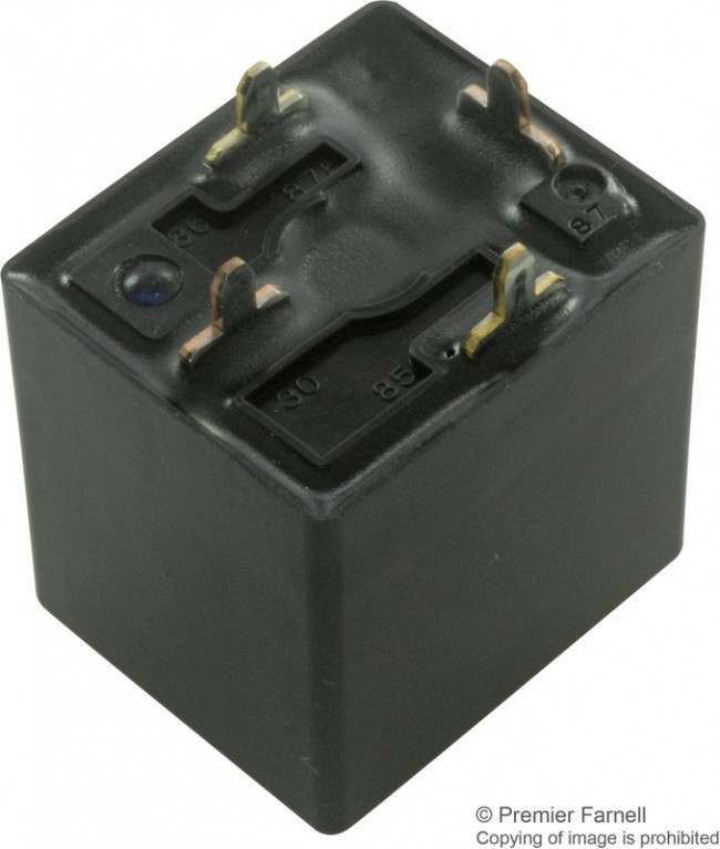 CB1A-P-24V, Автомобильное реле, 24 В DC, 20 А, SPST-NO, Сквозное Отверстие, Пайка, CB CB1A-P-24V, Автомобильное реле, 24 В DC, 20 А, SPST-NO, Сквозное Отверстие, Пайка, CB