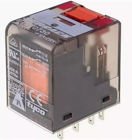 5-1419111-1 (PT270730), Реле 2 переключ. 230VAC, 12А/250VAC DPDT