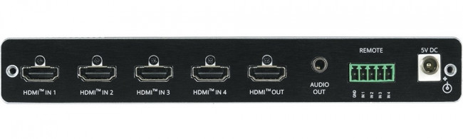 Kramer VS-411X, Коммутатор 4х1 HDMI с автоматическим переключением; коммутация по наличию сигнала, поддержка 4K60 4:4:4, деэмбедирование ауд Kramer VS-411X, Коммутатор 4х1 HDMI с автоматическим переключением; коммутация по наличию сигнала, поддержка 4K60 4:4:4, деэмбедирование ауд