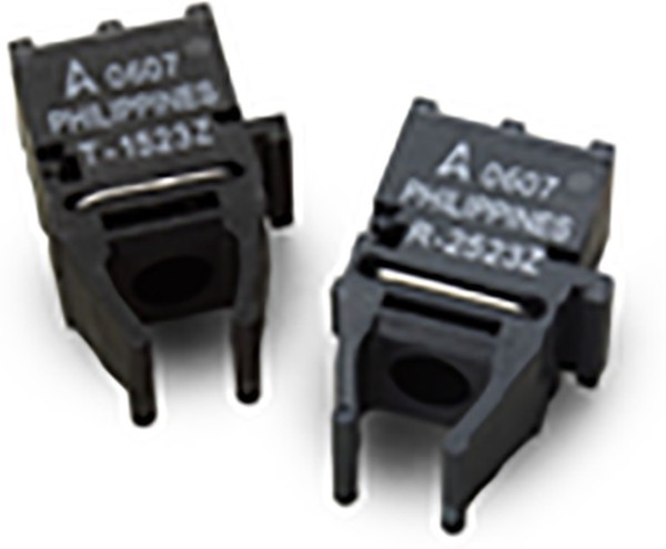 HFBR-2523Z, Оптоволоконный приёмник 40 kБод, 660 Нм, -40...+85С