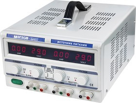 МЕГЕОН 32302, Трёхканальный линейный источник питания