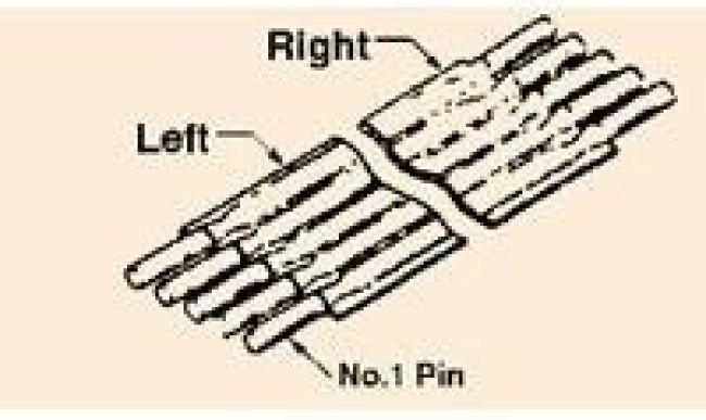 FST-21A-5, FFC / FPC Jumper Cables 1" 5 CONDUCTOR .100 Teflon