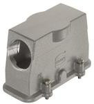 19390240528, Hood 90° 24/B Shell Size Powder Aluminum Die Cast Self Lock Han®