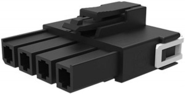 200456-1213, Корпус разъема, Mega-Fit 200456, Гнездо, 3 вывод(-ов), 5.7 мм