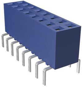 87606-324LF, CONN, RCPT, 48POS, 2ROW, 2.54MM