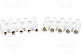 7600-0002-05, Разъем: разъемный клеммник, зажим под винт, "папа" + "мама"