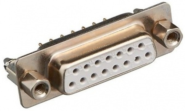 7-1393740-1, Amplimite HD-20 15 Way Through Hole D-sub Connector Socket, 2.74mm Pitch 7-1393740-1, Amplimite HD-20 15 Way Through Hole D-sub Connector Socket, 2.74mm Pitch