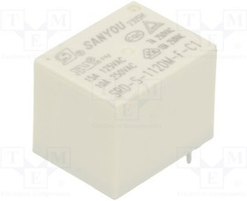 SRD-S-112DM-F-C1, Реле: электромагнитное; SPST-NO; 10А; THT; Серия: SRD; 100мОм