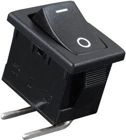 CWSA11AAN1H, ROCKER; SPST; Pos: 2; ON-OFF; 6A/250VAC; -10?70°C; Leads: connectors