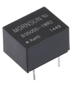 B0505D-1WR2, DC/DC преобразователь, 1Вт, вход 4.5-5.5В, выход 5В/200мА