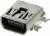 565790576, Разъем Mini USB тип AB 5 контактов 0.8мм угловой 1 порт для поверхностного монтажа лента на катушке
