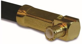252115, RF Connectors / Coaxial Connectors MCX RIGHT ANGLE CRIMP PLUG 58/U GOLD 252115, RF Connectors / Coaxial Connectors MCX RIGHT ANGLE CRIMP PLUG 58/U GOLD