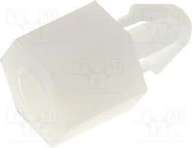 FIX-MAE-5TV, Дистанц PCB, полиамид, Дл: 5мм, Цвет: натуральный, Ключ: 5,5мм