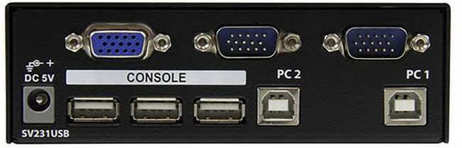 SV231USBGB, 2 Port USB VGA KVM Switch, 1920 x 1440 Maximum Resolution SV231USBGB, 2 Port USB VGA KVM Switch, 1920 x 1440 Maximum Resolution