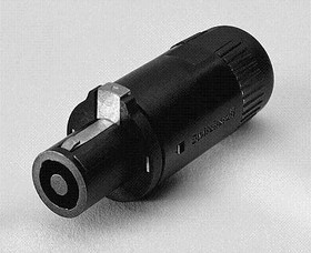 HPCC4F, Loudspeaker Connectors STRAIGHT CORD PLUG