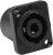 SP-4-MD, Loudspeaker Connectors 4P D FLANGE CHASSIS SP-4-MD, Loudspeaker Connectors 4P D FLANGE CHASSIS