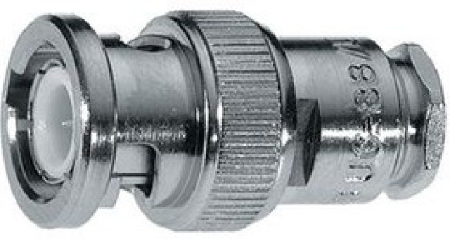 B1141C1-ND3G-3-50, Cable plug BNC straight, BNC, Brass, Plug, Straight, 50Ohm, Clamp Terminal