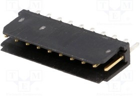 76384-310LF, Conn Shrouded Header HDR 10 POS 2.54mm Solder ST Thru-Hole Tube