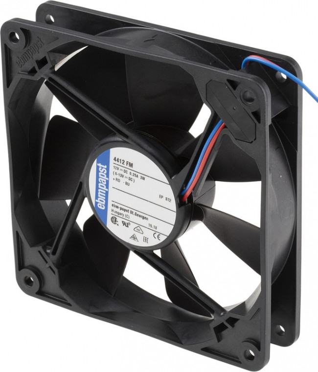 Вентилятор ebmpapst 4412FM 12V 3.2W 120x25