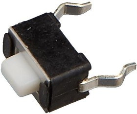 1825965-1, Switch Tactile N.O. SPST Rectangular Button PC Pins 0.05A 24VDC 20000Cycles 1.3N Thru-Hol