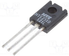 NTE2519, Транзистор: NPN, биполярный, 160В, 1,5А, 10Вт, TO126