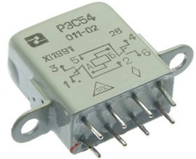РЭС54 011.02, Реле