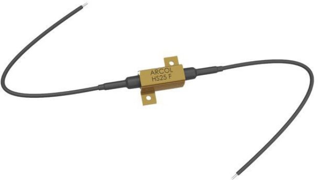 HS50F 10K F, 10k 50W Aluminium Chassis Mount Resistor HS50F 10K F ±1%