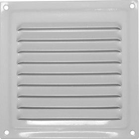 Решётка вентиляционная 100х100 белый 87120 Решётка вентиляционная 100х100 белый 87120