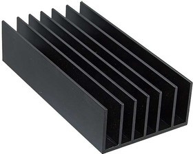 HS185-100, Радиатор охлаждения воздушный , алюминиевый с чернением