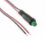 L59D-G12-W, LED Panel Mount Indicators PMI RND .25" LED 12V Wire Green Diffused