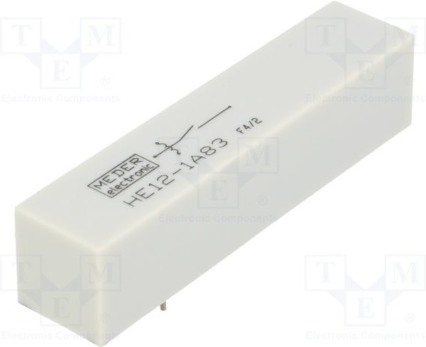 HE121A83, Реле: герконовое, SPST-NO, Uобмотки: 12ВDC, 5А, макс.7,5кВDC, 50Вт HE121A83, Реле: герконовое, SPST-NO, Uобмотки: 12ВDC, 5А, макс.7,5кВDC, 50Вт