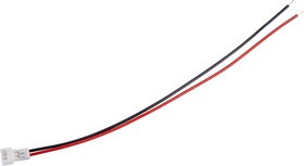 SCT1251FH-02PL100 (HK0083-0017), Розетка на кабель 1,25мм 2pin с проводом 100мм SCT1251FH-02PL100 (HK0083-0017), Розетка на кабель 1,25мм 2pin с проводом 100мм