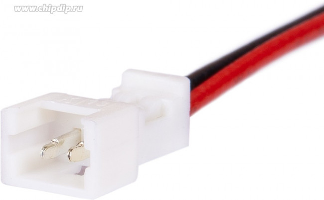 SCT1251FH-02PL100 (HK0083-0017), Розетка на кабель 1,25мм 2pin с проводом 100мм SCT1251FH-02PL100 (HK0083-0017), Розетка на кабель 1,25мм 2pin с проводом 100мм