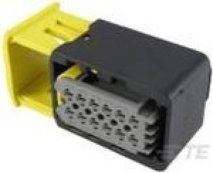 2-1703639-1, Conn Housing RCP 12 POS Crimp ST Cable Mount Gray Box Automotive 2-1703639-1, Conn Housing RCP 12 POS Crimp ST Cable Mount Gray Box Automotive