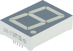 SA15-11GWA, Индикатор 38мм, 7х1 зеленый ОА, 24мКд