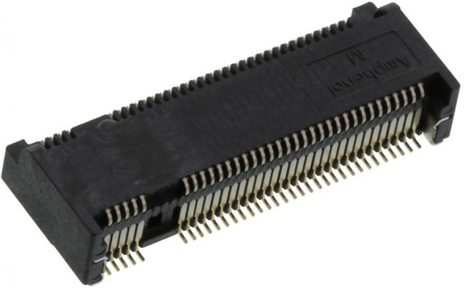 MDT275B03001, PCI Express / PCI Connectors PCIe M2 Connectors P=05mm H=275mm Key B Gold Plating