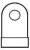 321066, Terminals N/I-RING 1/0AWG#3/8 321066, Terminals N/I-RING 1/0AWG#3/8